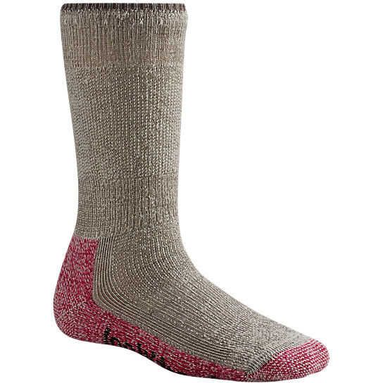 Chaussette Femme MOUNTAINEERING EXTRA HEAVY CREW - TAUPE/B PINK