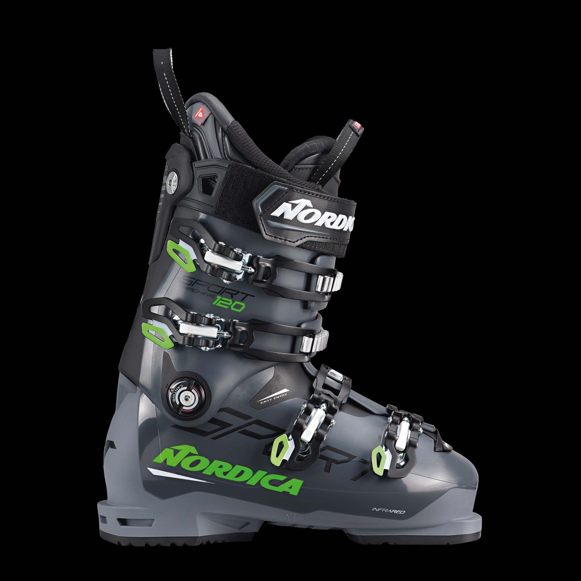 Chaussure de Ski Sportmachine 120 - Anthracite Noir Vert