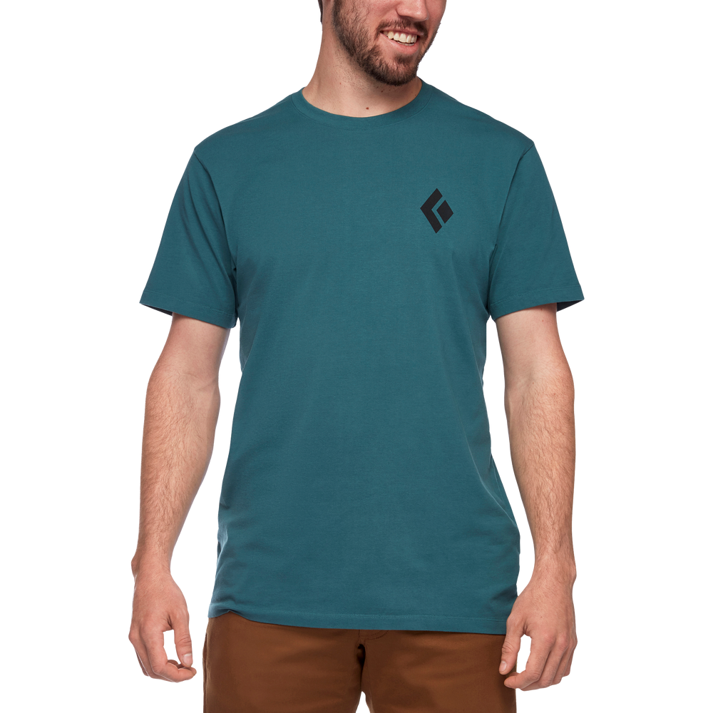 T-Shirt Equipment for Alpinists Ragging Blue (