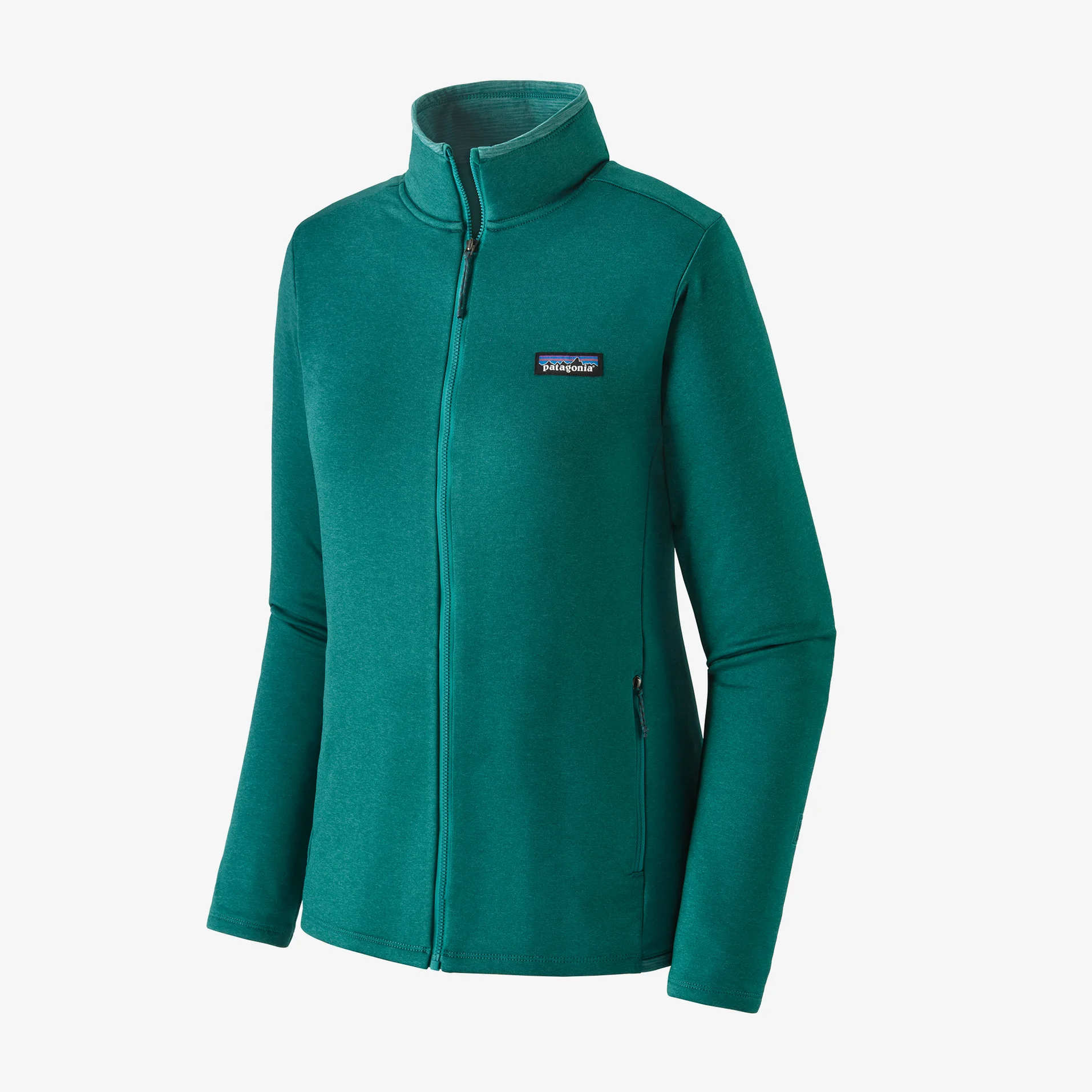 Polaire de randonnée W's R1 Daily Jacket - Light Borealis Green X-Dye