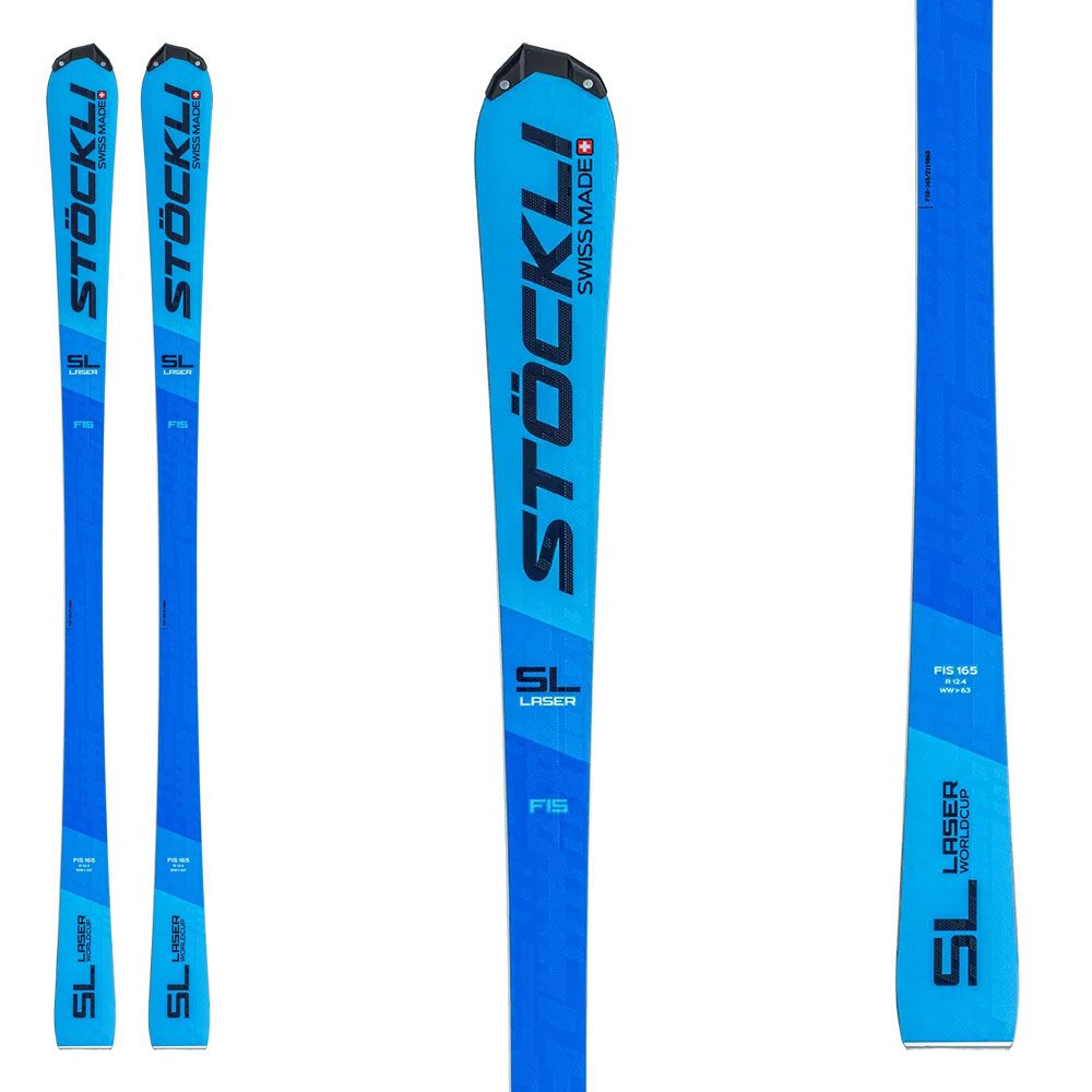 Ski De Slalom Laser SL FIS + Fixation WRT 12 FF + WRT D20