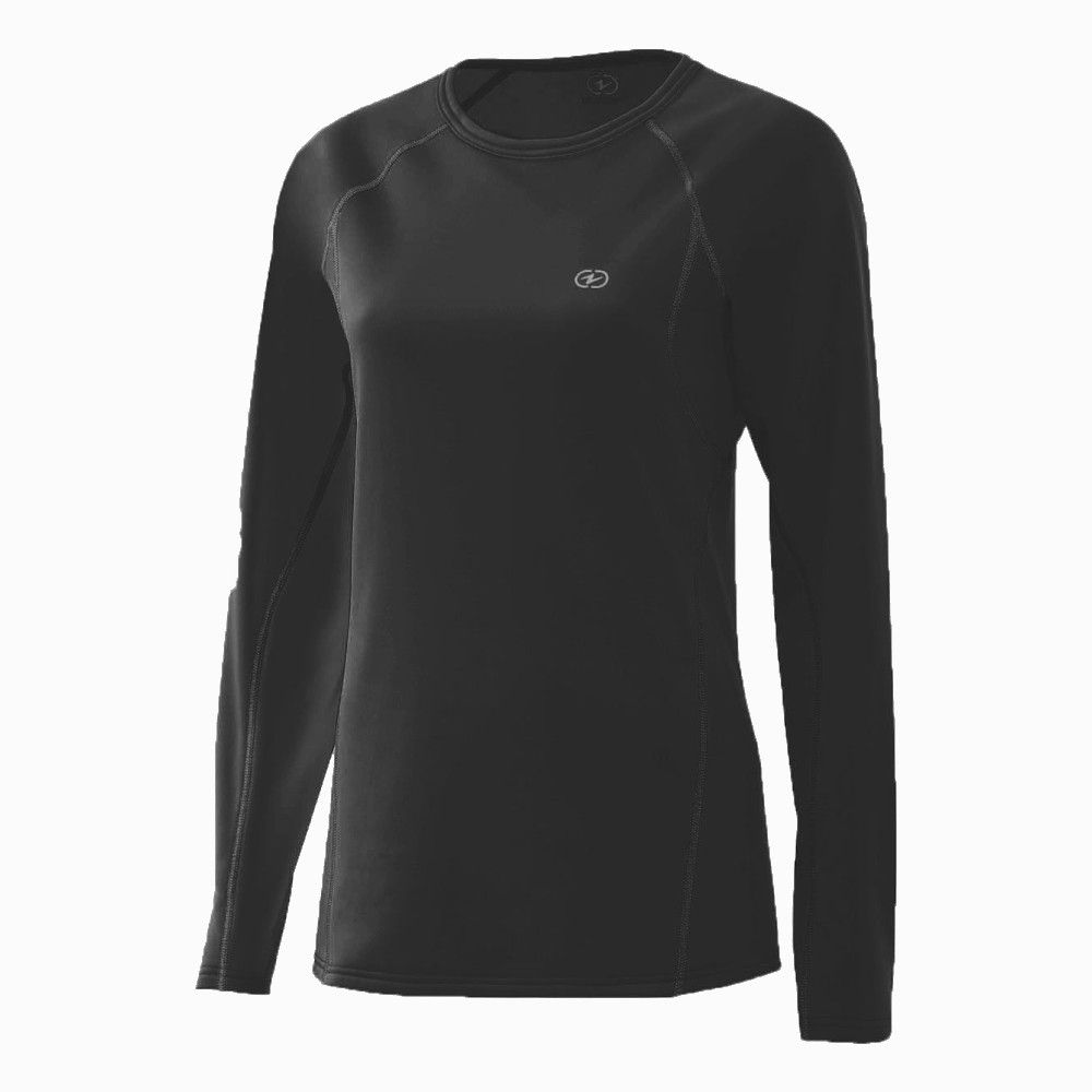 T-shirt col rond Easy Body Thermolactyl 4 - Noir