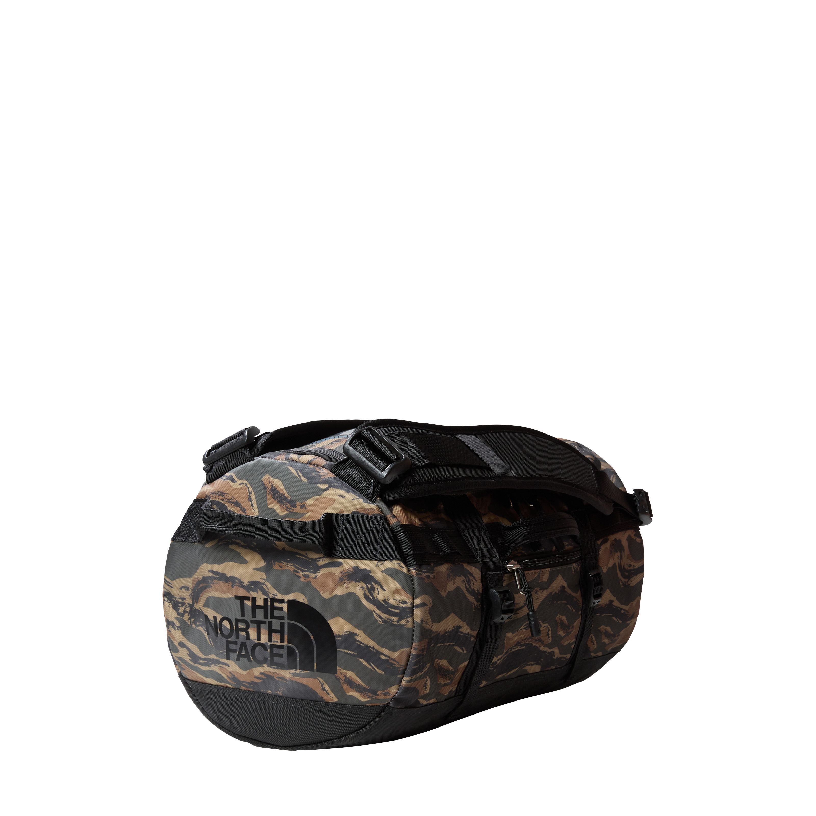 Sac de Voyage Base Camp Duffel XS New Taupe Green Painted Camo Print TNF Black THE NORTH FACE Sports Aventure