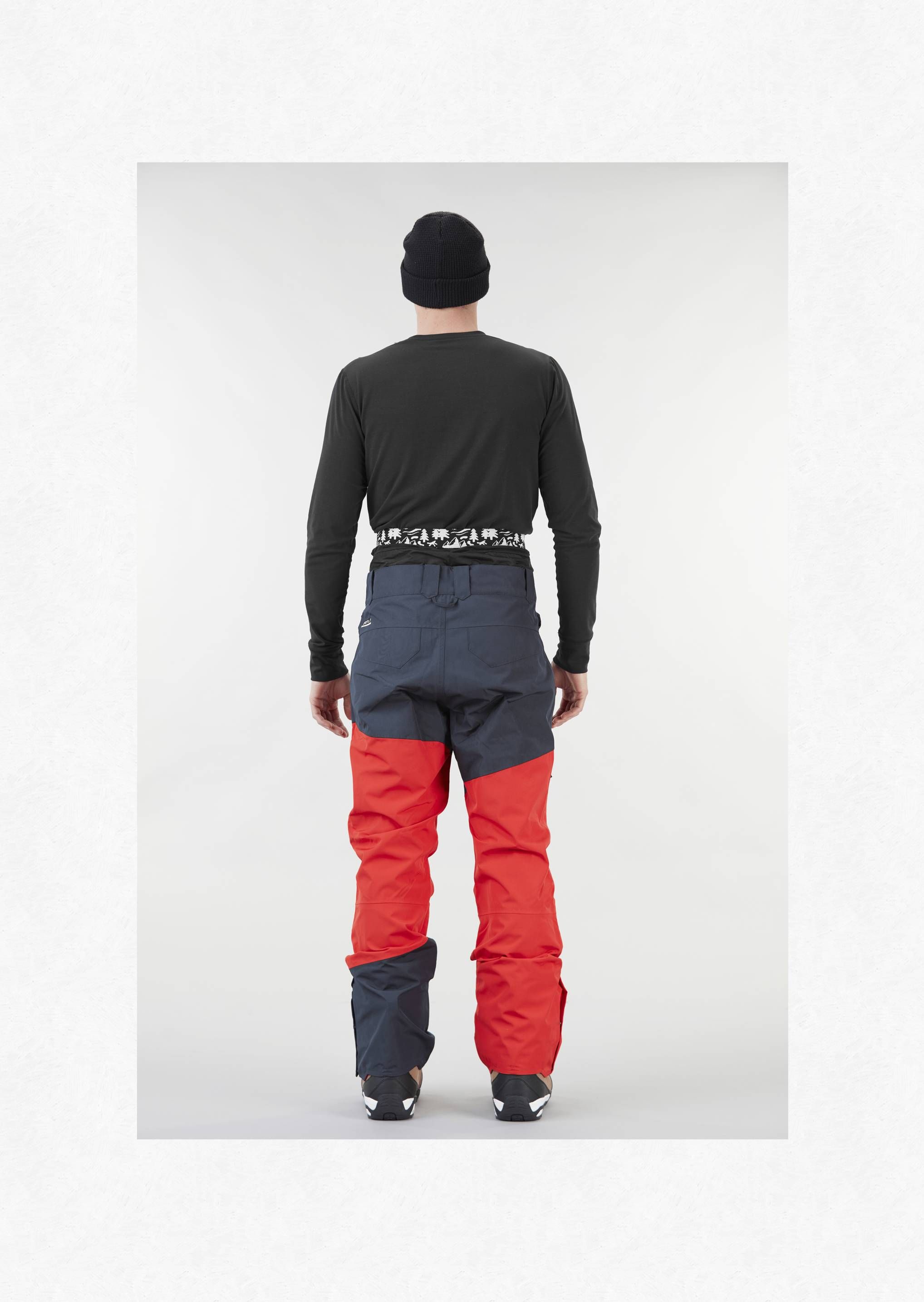 Pantalon de ski snow Alpin rouge bleu fonc PICTURE Sports