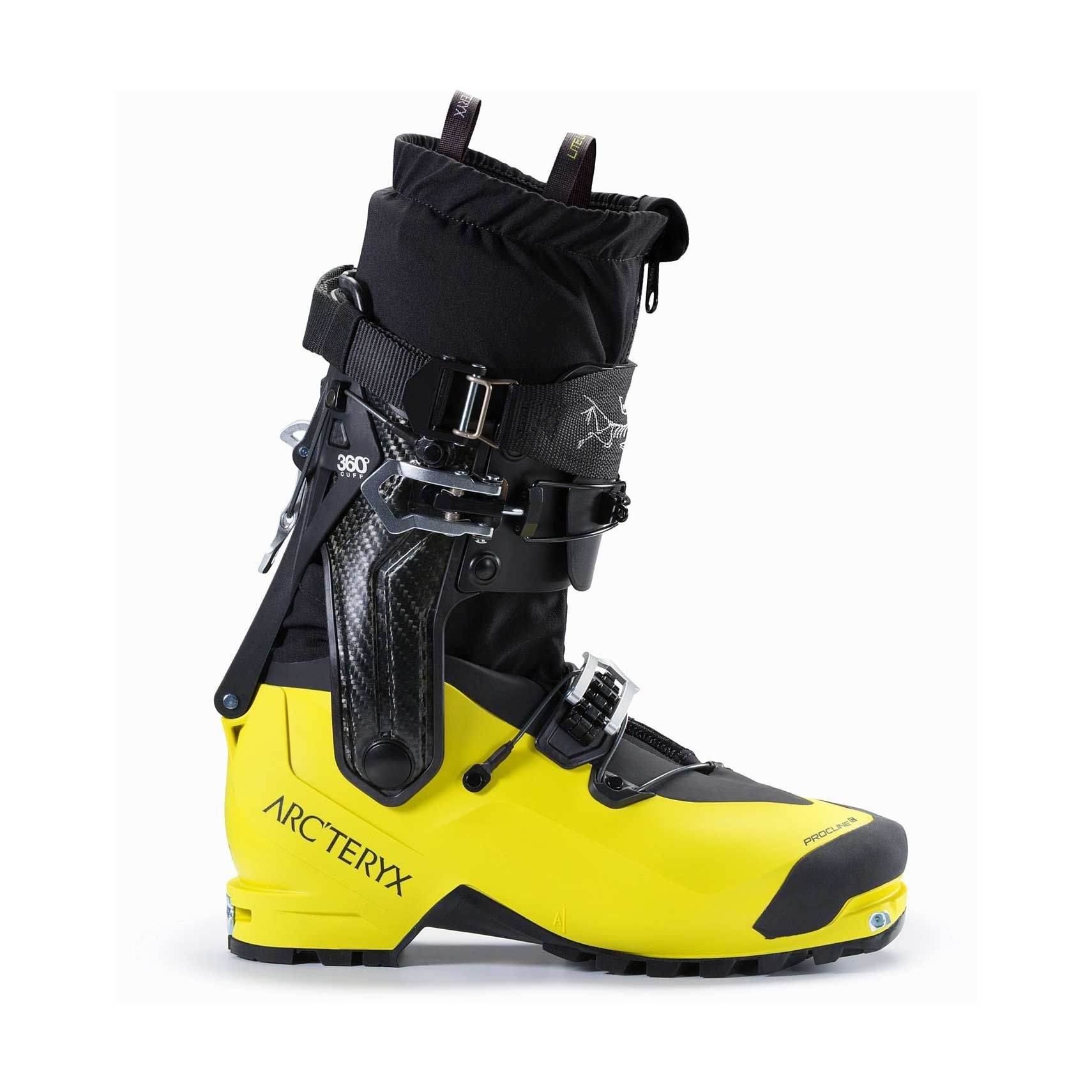 Chaussures ski d'alpinisme Procline Carbon - Noir/jaune