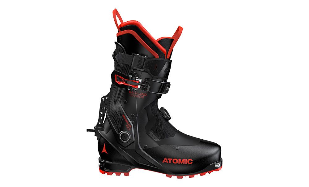 Chaussures ski rando Backland Carbon - Red Black