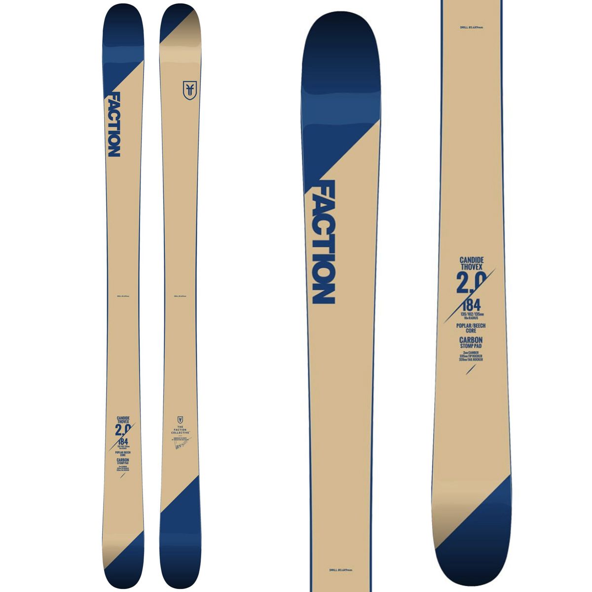Skis Faction Candide 2.0 2019