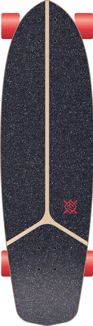 Skateboard Tarot 32"