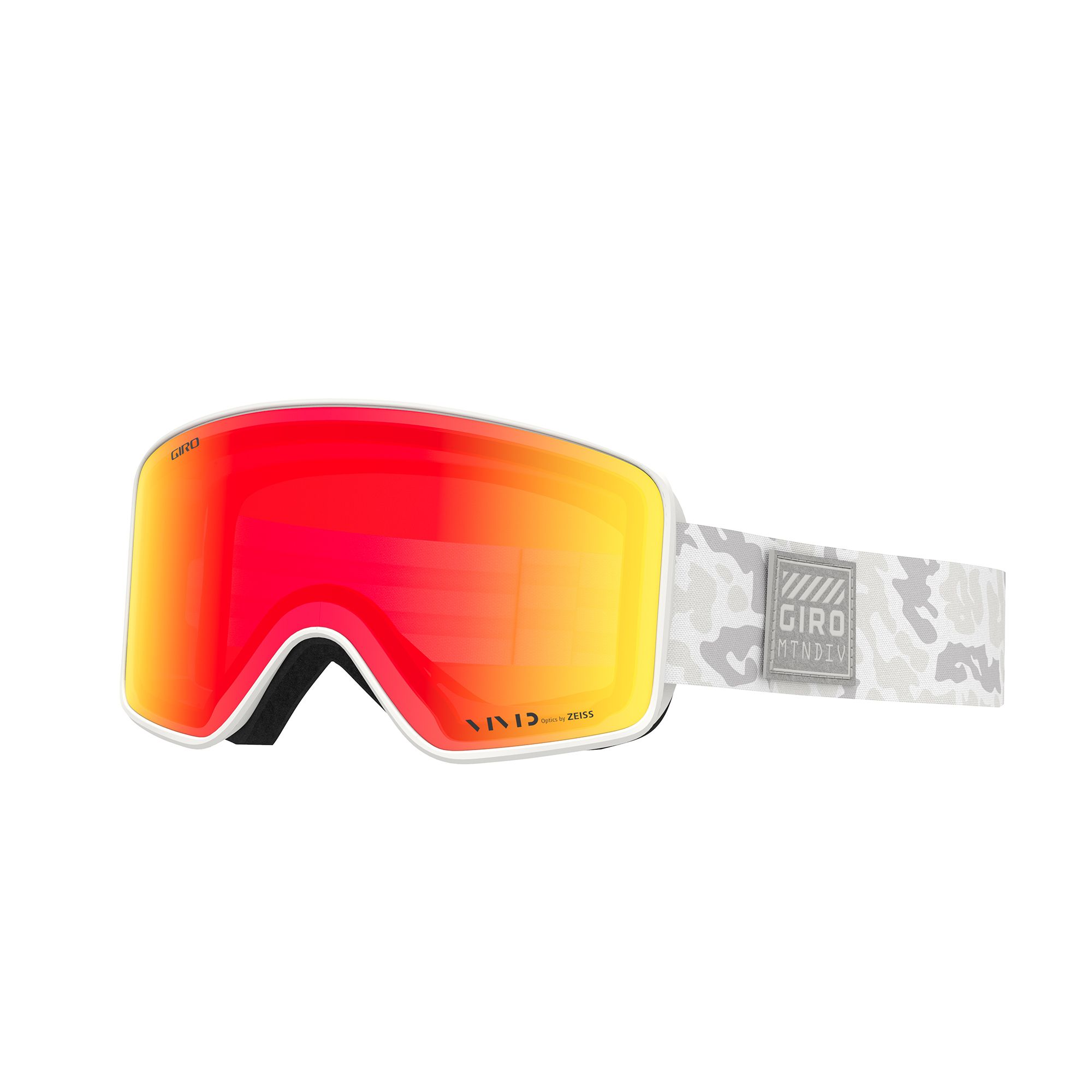 Masque de Ski Method - WhiteOut - Vivid Ember + Vivid Infrared