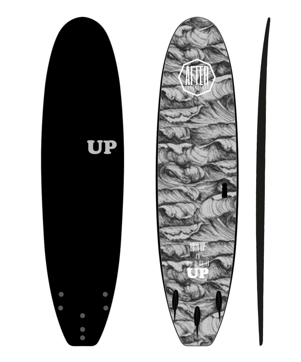 Planche de surf en mousse After Essential - High Up - 7'6