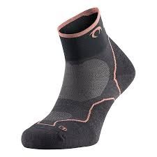 Chaussette de Trail Desafio W - Dark Grey Coral