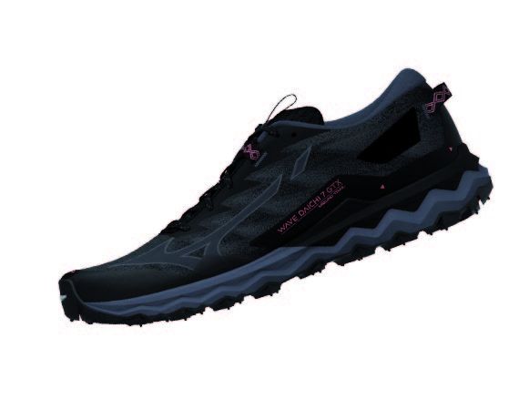 Chaussure de running Wave Daichi GTX Wos - Black / Iron Gate / Garnet Rose