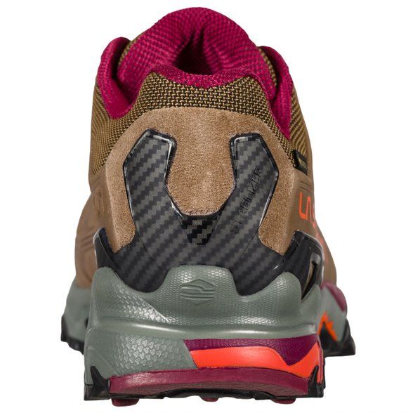 Ultra Raptor II Leather wide Woman GTX - Taupe/Red plum
