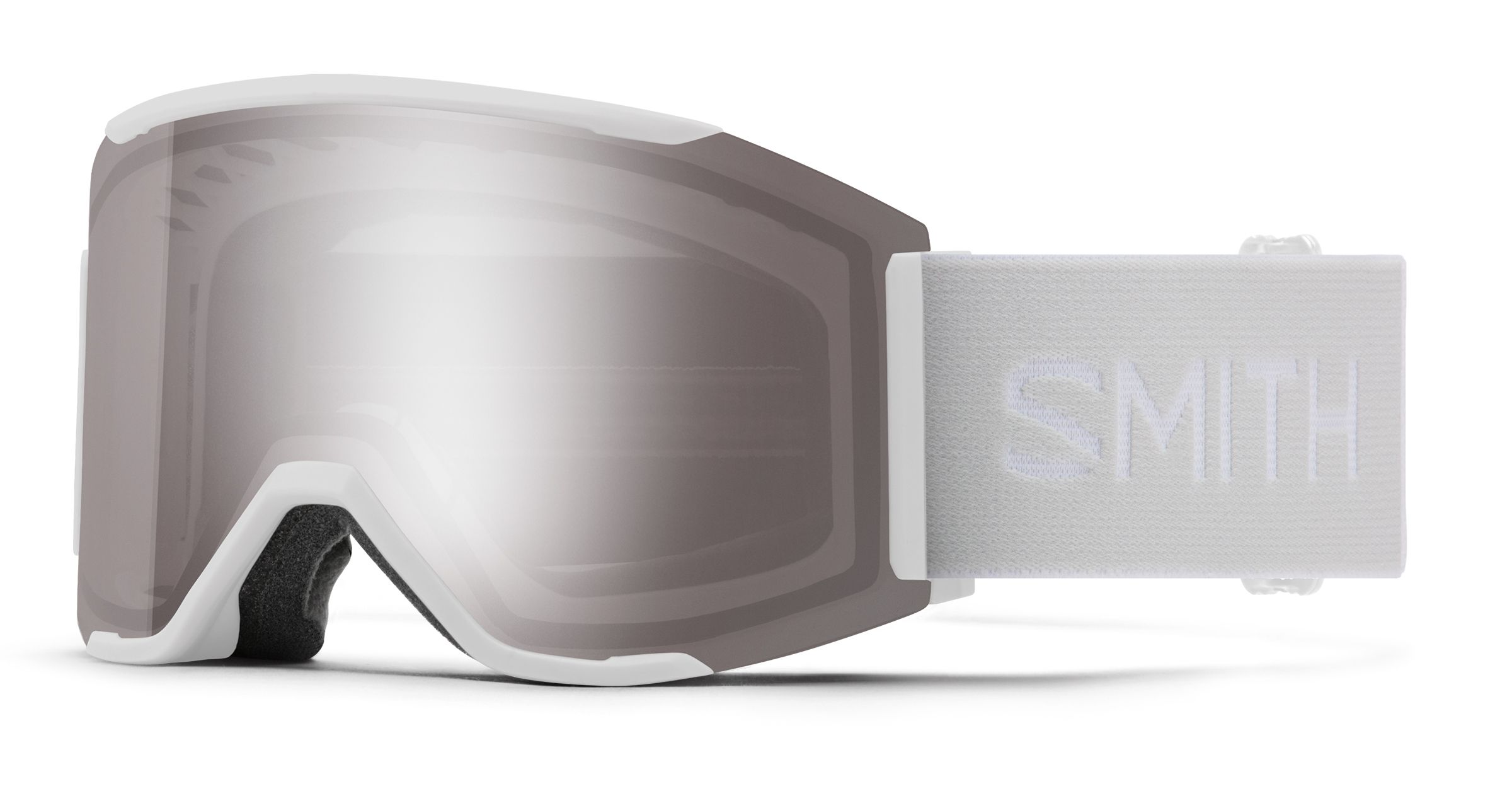 Masque de Ski Squad Mag - White Vapor - Chromapop Sun Platinum Mirror + Chromapop Storm Rose Flash