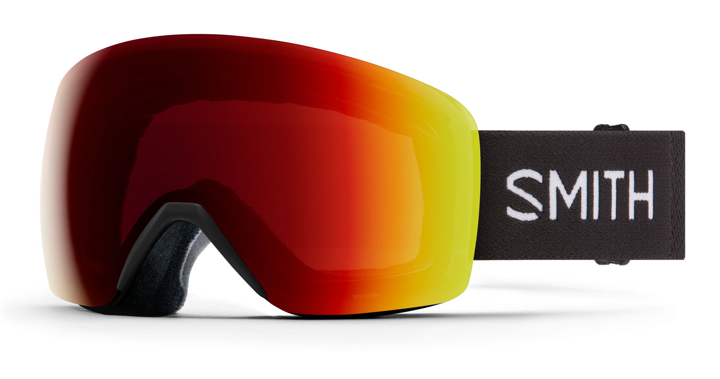 Masque de Ski Skyline - Black - Chromapop Photocromic Red Mirror