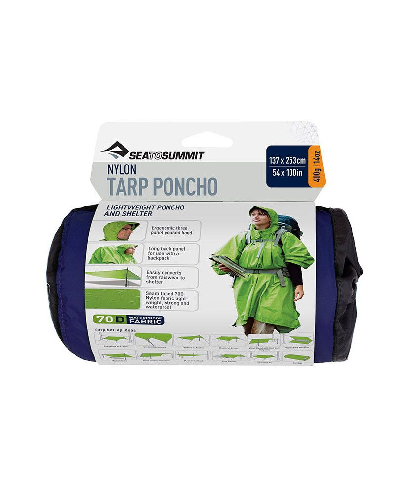 Poncho Thermocollé / Nylon Waterproof Tarp-Poncho
