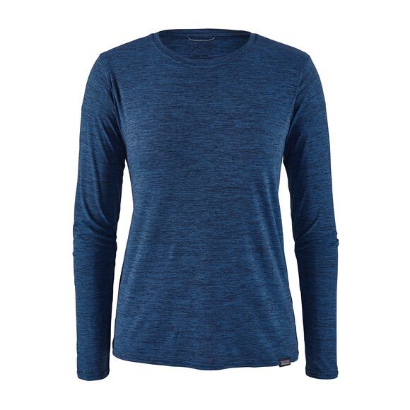 Tee Shirt de randonnée à manches longues Capilene Cool Daily - Viking Blue - Navy Blue X-Dye