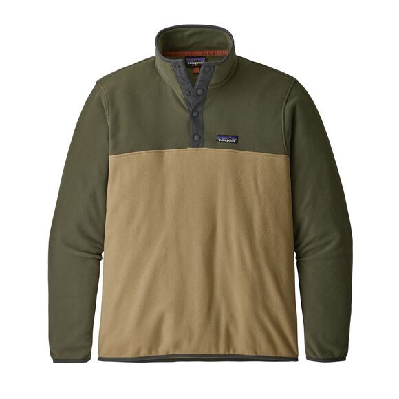 Pull Over M's Micro D Snap-T Fleece Pullover - Classic Tan