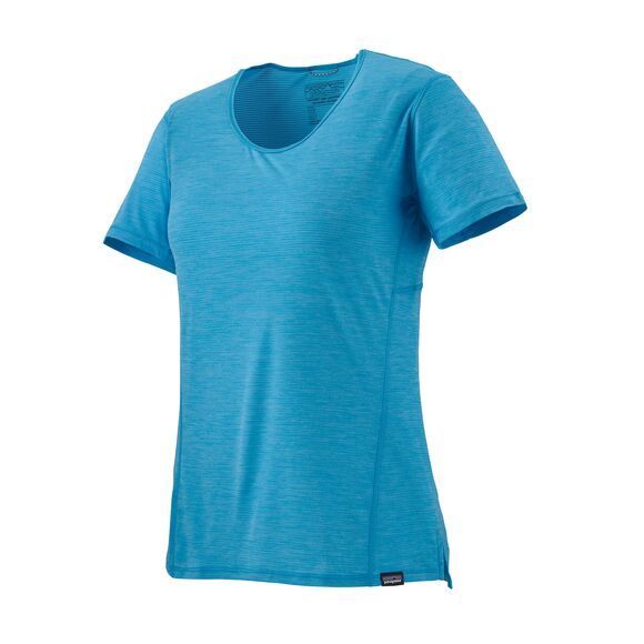 Tee Shirt de randonnée Capilene Cool Lightweight Tee Shirt - Joya Blue - Dark Joya Blue X-Dye 