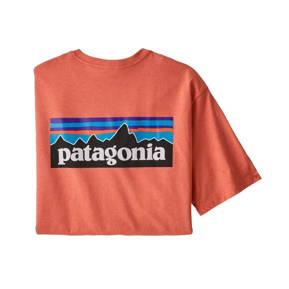 Tee Shirt de randonnée M's p6 Logo Responsibili-Tee - Coho Coral