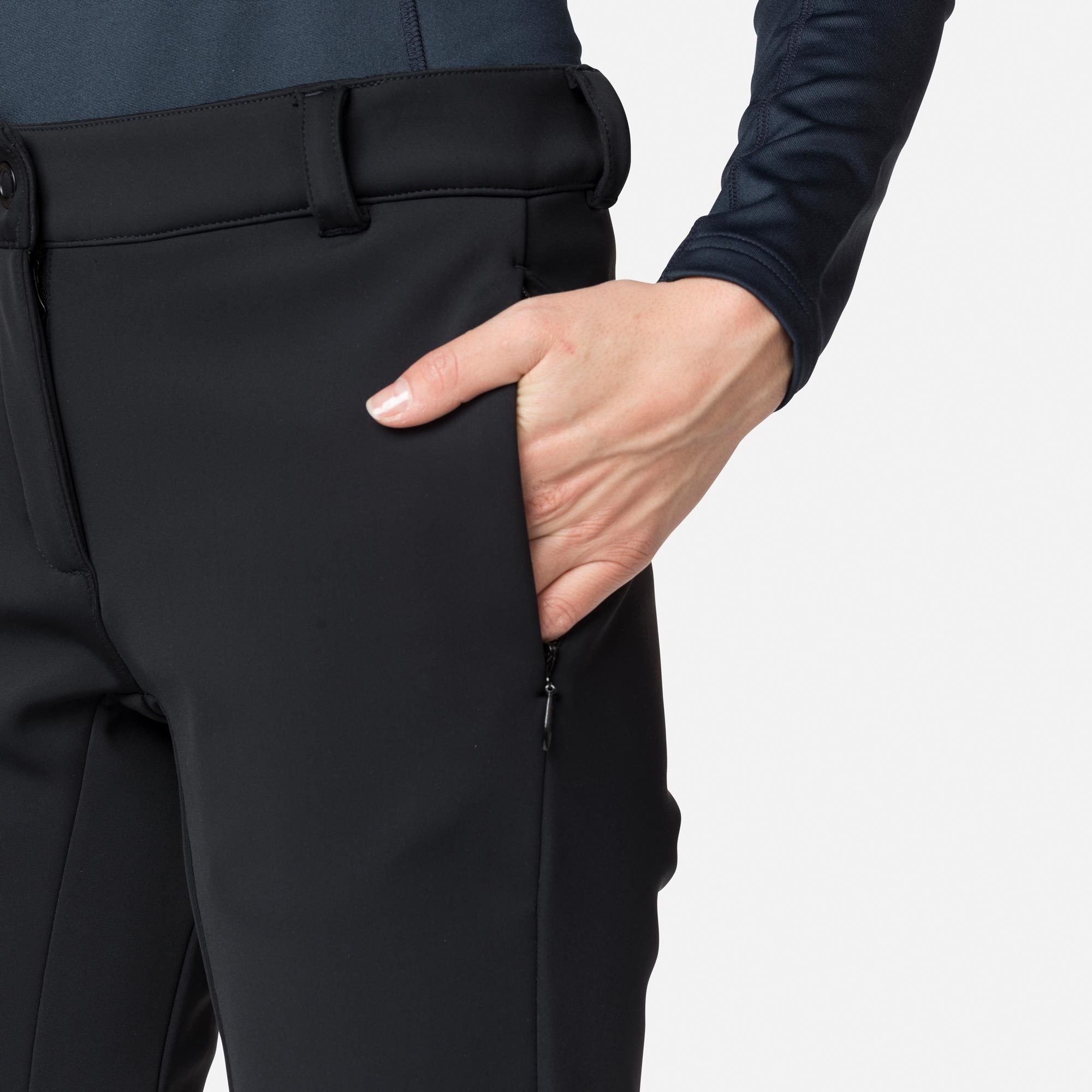 Pantalon ski W Ski Softshell Pant - Noir