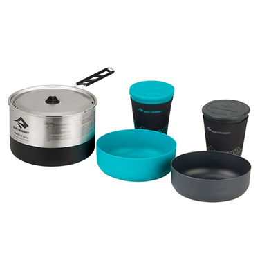 Pack / Set Cuisine avec Casserole Inox Sigma Pot 1.9 L + 2 mugs + 2 bols