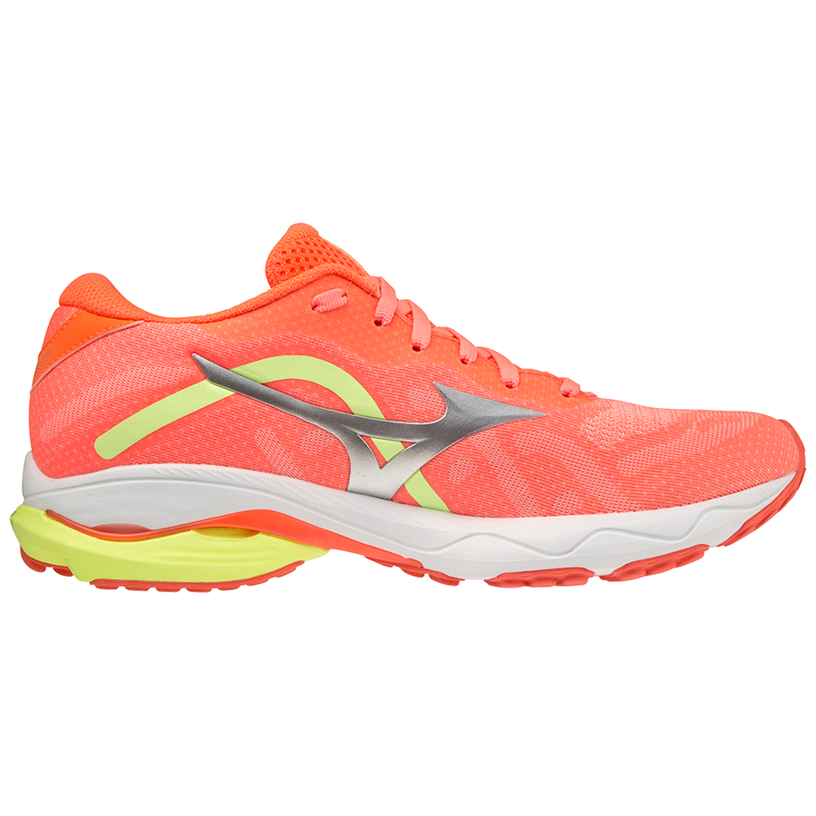 Chaussure de running Wave Ultima Wos - Neon Flame / Silver / Neo Lime
