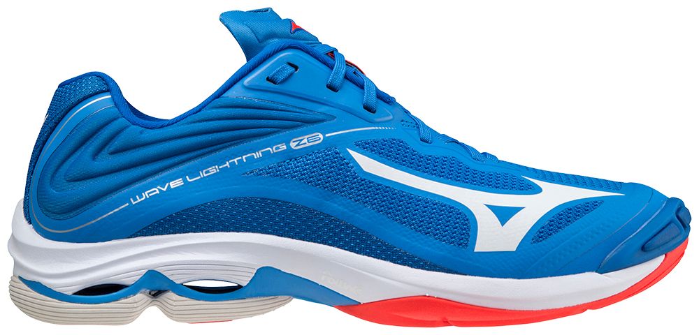 Chaussure de running Wave Lightning Z - French blue / White / Ignition red