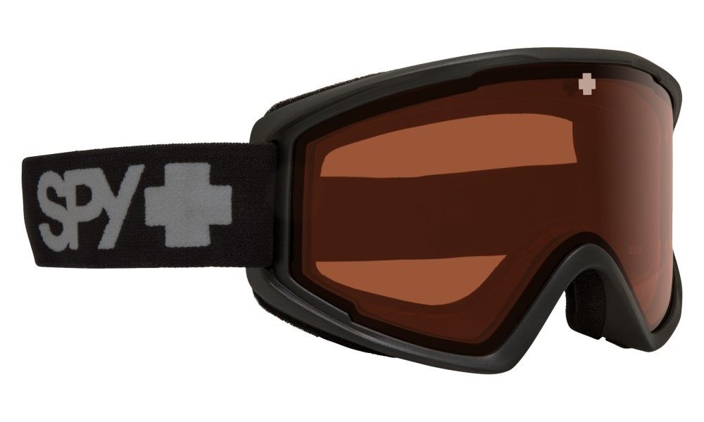 Masque de Ski Crusher Elite - Matte Black - HD LL Persimmon