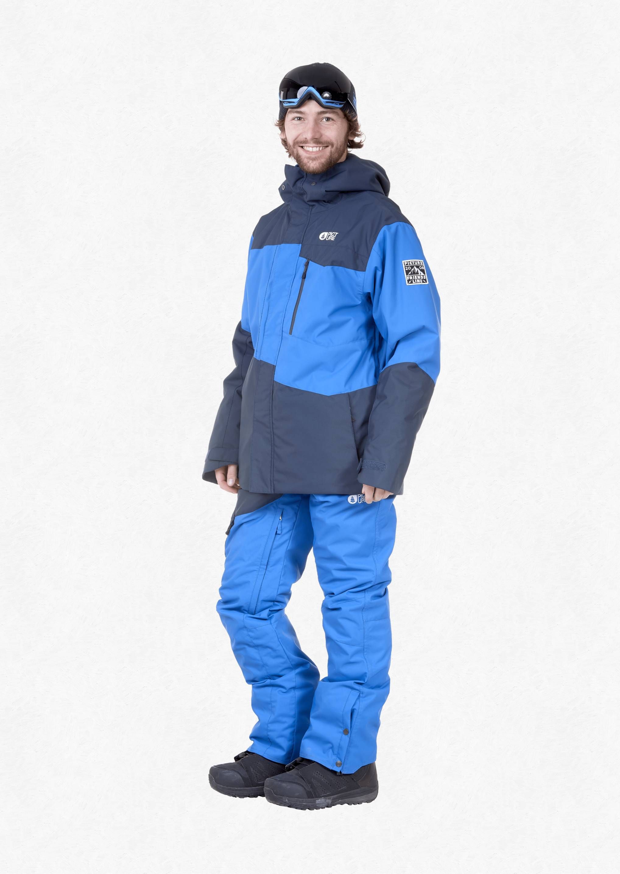 Veste de ski Styler - bleu/bleu foncé