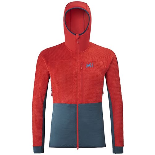 Polaire Trilogy Edge Alpha Hoodie - indian/rouge