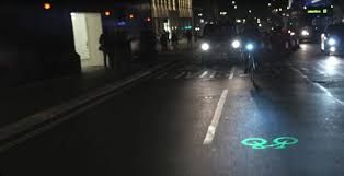 Lumière laser pour vélo 