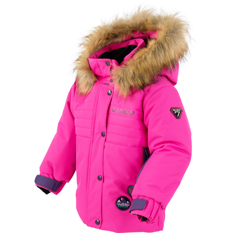 Ultra pink - Veste fille Nest Jkt 