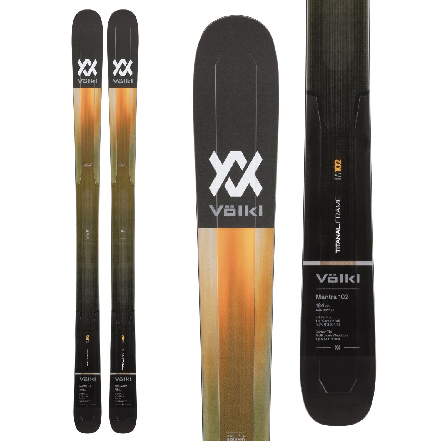 Pack Ski MANTRA 102 2021 + Fixations