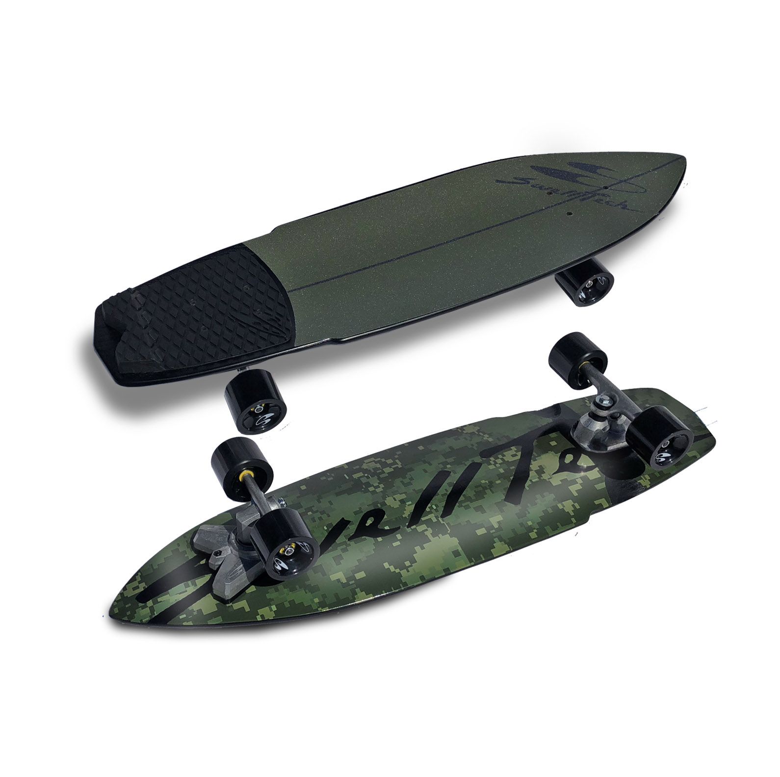 Planche SurfSkate Hybrid Camo SwellTech
